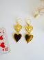 hearts earrings