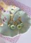 corolla flower earrings
