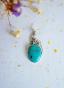 turquoise silver pendant