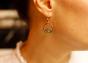 peony earrings
