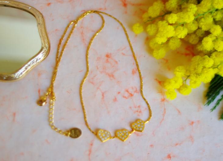 collier coeurs